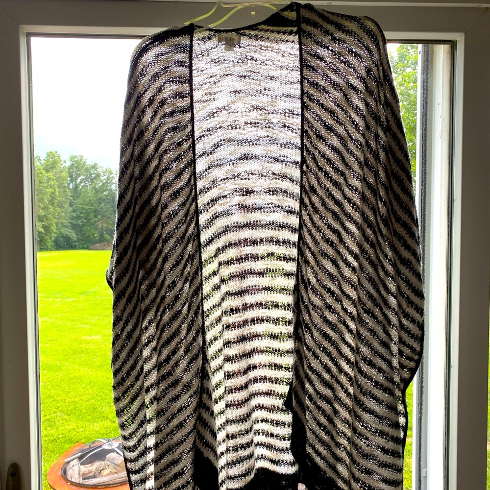 Striped Juniors cardigan